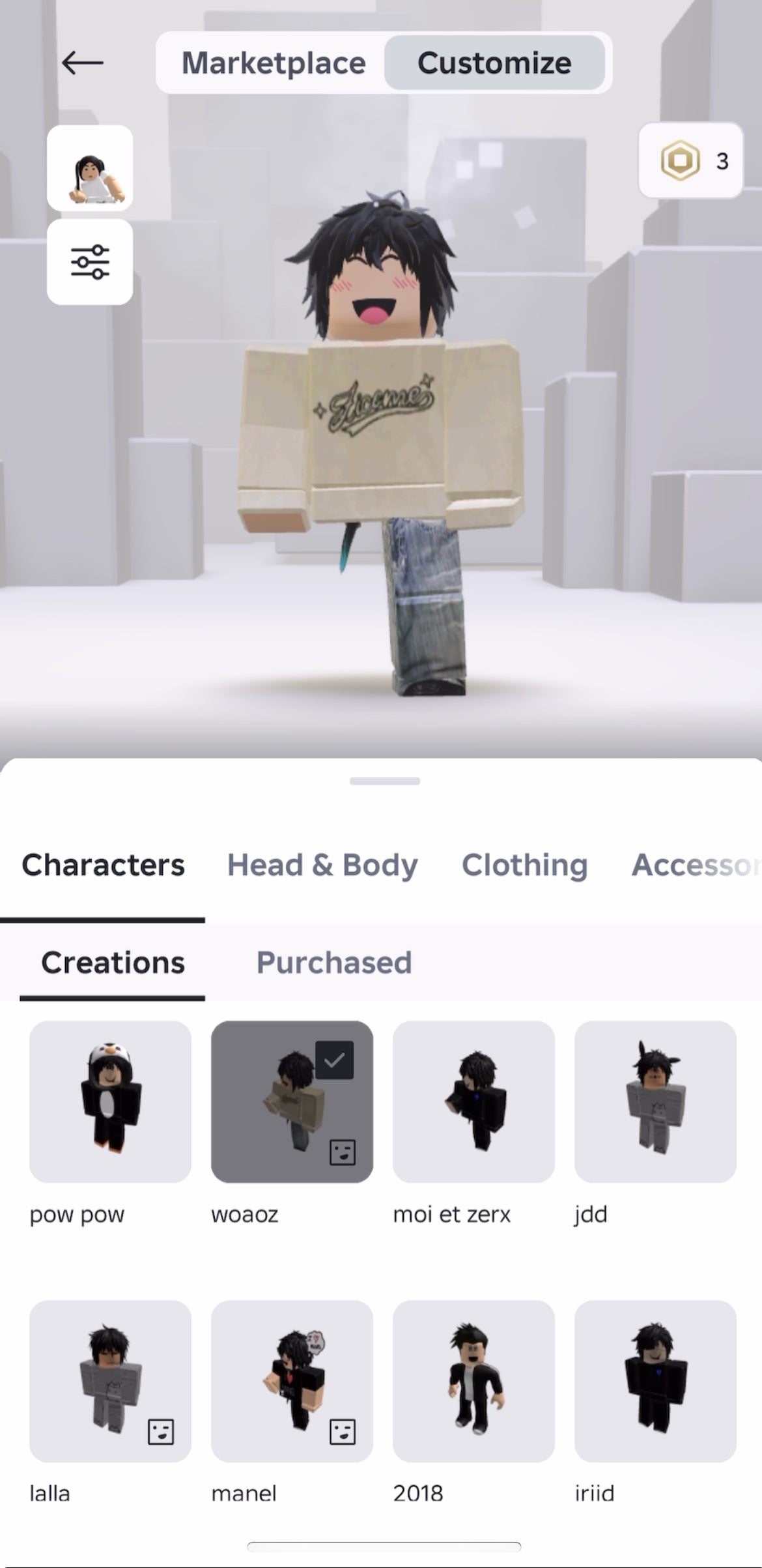 Roblox korblox account